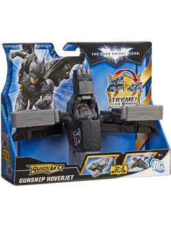 Mattel Batman Quick Tek The Dark Knight Rises Gunsip Hoverjet Φιγούρα Δράσης για 4+ Ετών