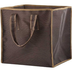 Ξυλοθήκη Τσάντα Zogometal BAG2 40x35x40εκ Καφέ