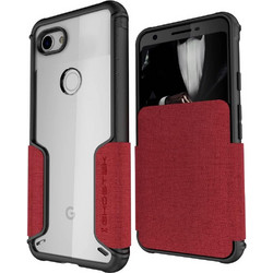 Ghostek Exec 3 Θήκη Πορτοφόλι Κινητού Red (Google Pixel 3a) (GHOCAS2167)