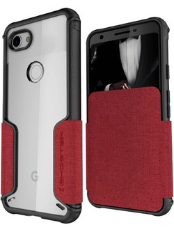 Ghostek Exec 3 Θήκη Πορτοφόλι Κινητού Red (Google Pixel 3a) (GHOCAS2167)