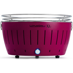 Lotusgrill G435 XL Plum Purple Ανοξείδωτη Ψησταριά Κάρβουνου Στρογγυλή Επιφάνειας 40.5cm
