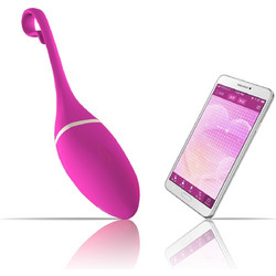 Realov Irena Smart Egg Δονητής Egg για Ζευγάρια με App Control 16cm Μωβ