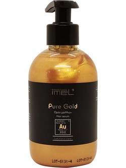 Imel Pure Gold Hair Serum Μαλλιών για Φριζάρισμα 300ml
