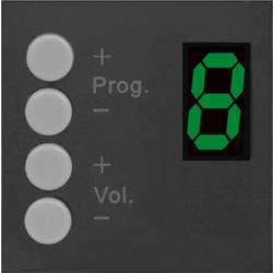 Audac MWX-45 Black - Wall ελεγκτής για matrix MTX σε Black