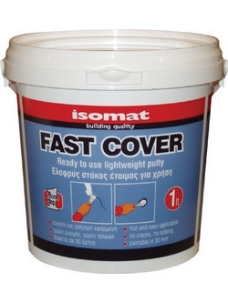 ISOMAT FAST COVER 1L - Ελαφρύς ακρυλικός στόκος - Αφρόστοκος