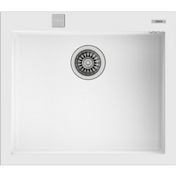 Teka Forsquare 50.40 TG Ένθετος Νεροχύτης Γρανίτη 60cm Artic White