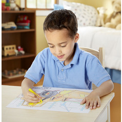 Melissa & Doug Μεγάλο Μπλοκ Ζωγραφικής Μπλέ 50σελ 14226