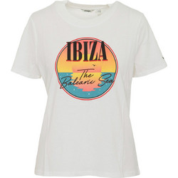 WRANGLER W HIGH RIB REGULAR T-SHIRT - W7N9EV737-OFF WHITE WHITE