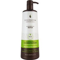 Macadamia Professional Weightless Repair Conditioner για Όγκο Προστασία Χρώματος & Επανόρθωση για Λεπτά & Βαμμένα Μαλλιά 1lt