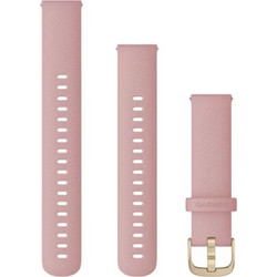 Garmin Quick Release 18mm Λουράκι Σιλικόνης Rose Gold (Vivoactive 4S / Vivomove 3S)