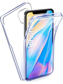 Θήκη Σιλικόνης 360 Για Apple iPhone 12 Mini 5,4'' Διάφανο
