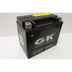 GK Μπαταρία Μοτοσυκλέτας YTX12-BS 180A 10Ah