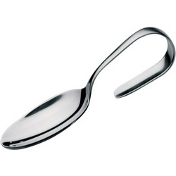 Κουτάλι Λυγισμένο 142mm 52gr Σειρά BRIGITTE 18 10 2mm της abert Ιταλίας c372167