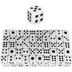Dice Ζάρια 100τεμ 1cm Homie 116637