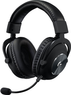 Logitech G Pro X Lightspeed Ασύρματο Gaming Headset Over Ear Black