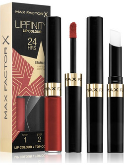 Max Factor Lipfinity Colour & Gloss 088 Starlet Set Long Lasting Liquid Κραγιόν 6ml
