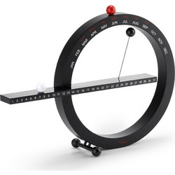 Ημερολόγιο Επιτραπέζιο Μαγνητικό 365 127002 23cm Black Philippi Πλαστικό