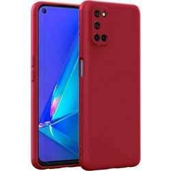Senso Liquid Back Cover Maroon (Galaxy A72)