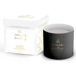 Fleriana Fleriana Aromatherapy Euphoria Natural Candle Αρωματικό Κερί, 235ml