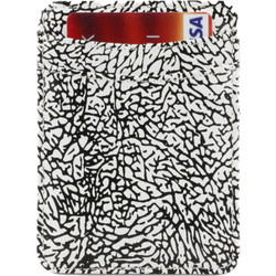 Hunterson Magic Wallet - Δερμάτινο Πορτοφόλι με RFID - Elephant Red Print