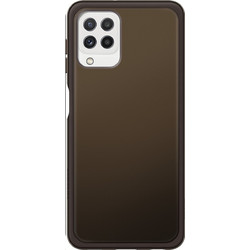 Samsung Soft Back Cover Black (Samsung A22)