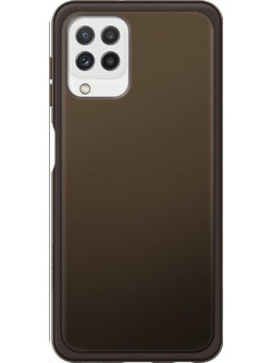 Samsung Soft Back Cover Black (Samsung A22)
