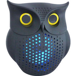 Inovalley HP73-BTH Owl Ηχείο Bluetooth 10W με Ραδιόφωνο Γκρι