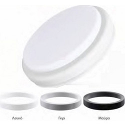 Πλαφονιέρα Led 18W στρόγγυλη 6500Κ IP54 1530lm με 3 στεφάνια 16-02650