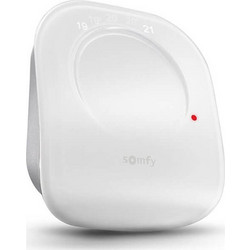 SOMFY Χρονοθερμοστάτης χώρου WiFi Ημέρησιος/Εβδομαδιαίος Μπαταρίας Λευκός 2401498