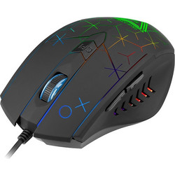 Tracer Gamezone Xo Ενσύρματο Gaming Ποντίκι RGB 1600 DPI Black