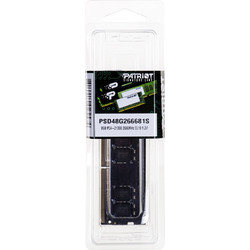 Patriot Signature 8GB (1X8GB) DDR4 RAM 2666MHz SoDimm