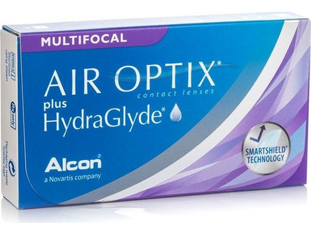 Alcon & Ciba Vision Air Optix Multifocal Μηνιαίοι Φακοί Επαφής Πολυεστιακοί Σιλικόνης Υδρογέλης 3τμχ