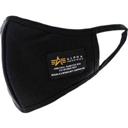 ALPHA INDUSTRIES Heavy Crew Face Mask - Black