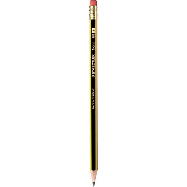 Μολύβι Staedtler Noris HB2 με Γόμα 122