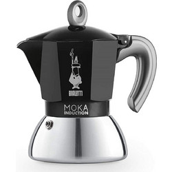 Bialetti Moka Induction Μπρίκι Espresso 2Cups Μαύρο