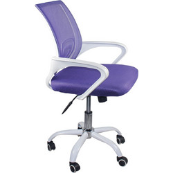Woodwell BF2101-SW Καρέκλα Γραφείου με Στήριξη Μέσης και Ανάκλιση Μωβ ΕΟ254,2SW