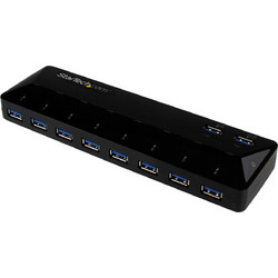 StarTech ST103008U2C USB Hub 3.0 USB-A με 10 Θύρες USB-A & Εξωτερική Παροχή Ρεύματος