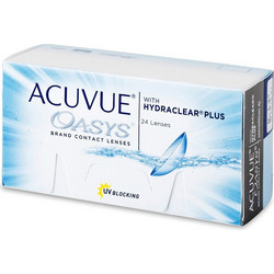 Acuvue Oasys Ημερήσιοι Φακοί Επαφής Σιλικόνης Υδρογέλης με Φίλτρο UV 24τμχ