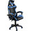 Woodwell BF7850 Καρέκλα Gaming Δερματίνης Μαύρη Μπλε ΕΟ582,2