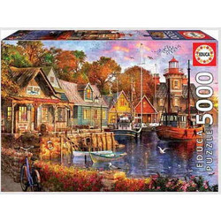 Puzzle Educa The Harbour Evening 5000 Κομμάτια