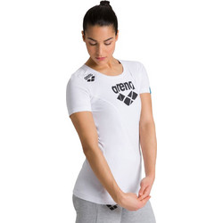 Arena Performance Γυναικείο Αθλητικό T-Shirt Λευκό 003764-100