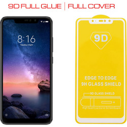 Idol 1991 9D Full Glue Special Tempered Glass White (Xiaomi Redmi Note 6 Pro)