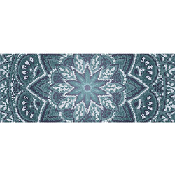 Contento Matteo Χαλί Βινυλίου 70x180cm Ψηφιδωτό Σχήμα - Πετρόλ