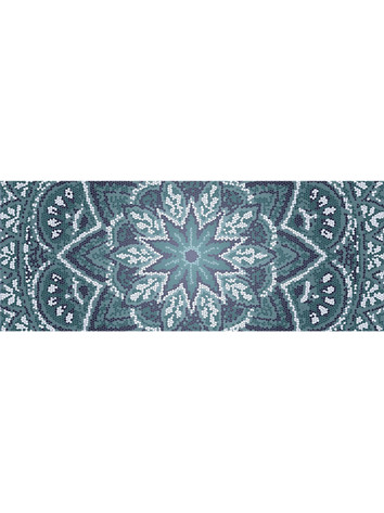 Contento Matteo Χαλί Βινυλίου 70x180cm Ψηφιδωτό Σχήμα - Πετρόλ