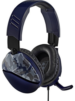 Turtle Beach Recon 70 Gaming Headset Over Ear Blue Camo