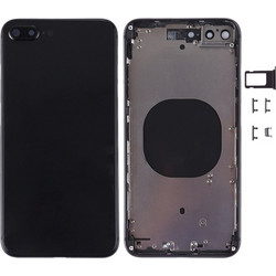 Καπάκι Μπαταρίας Μαύρο iPhone 8 Plus Housing - Frame Black i8 Plus