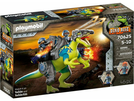 Playmobil Dino Rise Σπινόσαυρος με Διπλή Πανοπλία για 5-10 Ετών 70625