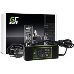 Green Cell Φορτιστής Laptop 90W 19V 4.74A για HP με Αποσπώμενο Καλώδιο Τροφοδοσίας AD15P