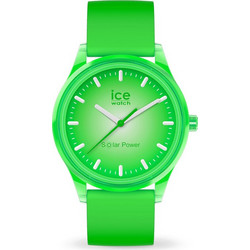 Ice Watch Ανδρικό Ρολόι Solar με Πράσινο Καουτσούκ Λουράκι IC017770