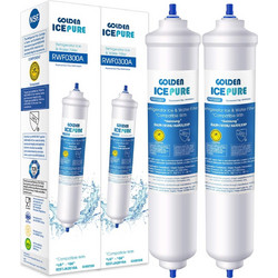 IcePure Water filter Replacement for Samsung DA29-10105J DA29-10105J HAFEX/EXP, WSF-100, DA99 02131B, EF9603, RWF0300A HAIER LG 2 Pack